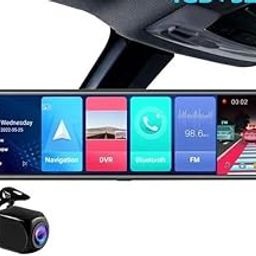 AUSEK Android Dash Camera -Full HD Front and Rear Cameras | WiFi | GPS | BT | 4GB Ram/ 32 GB ROM| Emergency Recording, Night Vision, Back Parking Assistance | 256 GB SdCard Support Dashboard Cam-10