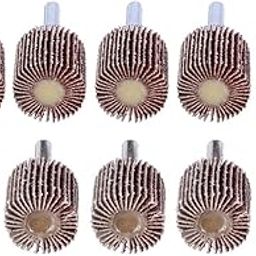 Digital Craft 10Pcs Emery Cloth Sanding Flap Disc 80 Grit – Grinding & Polishing Wheels for Drill & Angle Grinder | Abrasive Sandpaper Discs for Metal Wood Rust Removal-picture-21