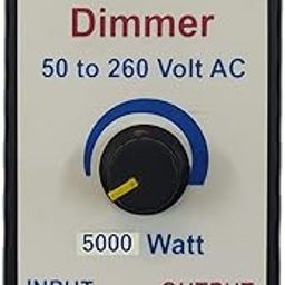 Mahaluxmi Voltage Regulator Dimmer 5000 Watt Bulb Switch Brightness controller-31