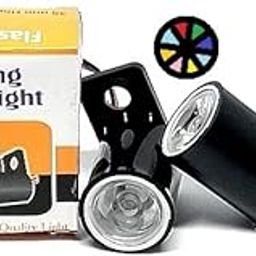 Generic St India- Fancy Strobe Brake Flashing Led Blinking Light (Color- Multi Color Set Of 2) With Water Proof Many Color In One Light - Motorcycle-image-95