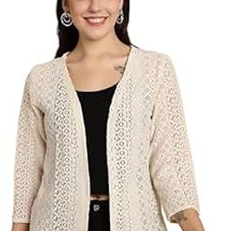 I Cotton Shrug I Round Neck Shrug I 3/4 Sleeve Shrug I Shrug for Women I Shrug for Girls I Shrug I Women Shrug I-image-15