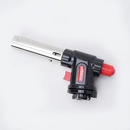 ZINZKA Fire Gun, Auto Ignition Butane Lighter, Silver and Black-image-89