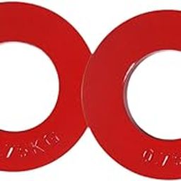 LOOM TREE® 2Pcs Fractional Weight Plates Additional Plates for Standard Workout Fitness Red 0.75kg | Fitness Running & Yoga | Strength Training | Weight Plates-image-4