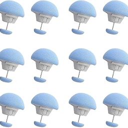AMENDAS Bed Sheet Clips Sky 12 | Duvet Cover Holding Clips | One-Key Unlock Design | Non-Slip Fixator for Comforter & Quilt | Ideal for Blanket, Bed Sheet, Curtain, Socks, Mattress | Pack of 12-image-99