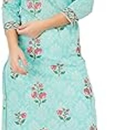 Women's Cotton Blend Regular Kurta-picture-54