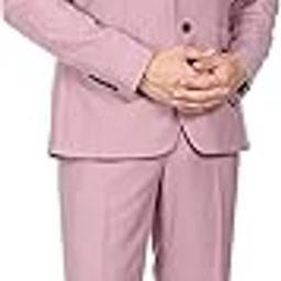 Men's Polyester Single Breasted Suits-image-21