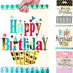 Wanna Party Pack of 20 Foil Goody bag for Return Gifts for Kids, Party Favor Bag, Blue Loot Bags, Khoi Bags,Happy Birthday Return Gift Bags For Boys & Girls.-image-31