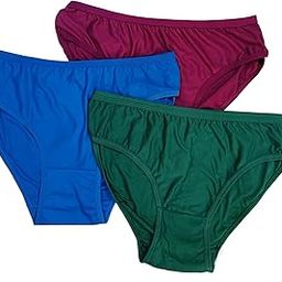 Lycra Women Hipster Multicolor Panty (Pack of 3)-image-1