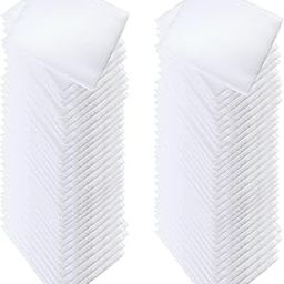 [Ear Lobe & Accessories] Premium Cotton Pads/Wipes for Makeup Removal/Babies/Medical Purposes | Rectangle, 6 X 5 cm, White - Pack of 200-image-14