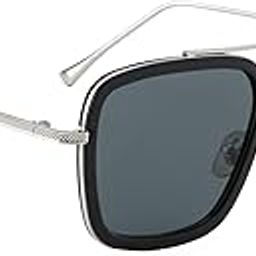 Unisex Sunglasses For Men Women (Black Lens)-image-79