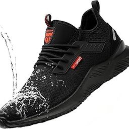Steel Toe Sneakers for Men Women Breathable and Lightweight Safety Construction Work Shoes-picture-50