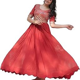 fashion basket Women's Georgette Anarkali Gown-picture-29