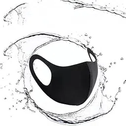 zoomella Anti Flu Pollution Mouth Mask Reusable Dust Proof Face Mask Black-picture-7