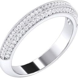 14k (585) White Gold Ring for Women-image-63