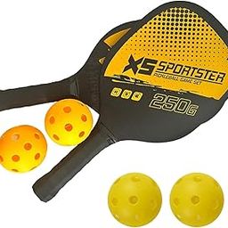 SPOCCO | Pickleball Starter Set with 2 Paddles, 4 Balls & Backpack, Pickleball Paddles Set Pickleball Rackets Set with 4 Pickleballs Balls and Storage Bag for Indoor Outdoor Sports | PB42-image-52