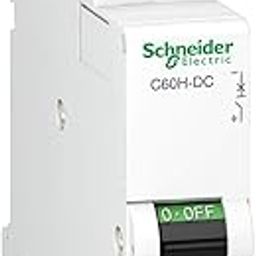 SCHNEIDER ELECTRIC A9N61519 Thermal Magnetic Circuit Breaker, C Curve, Multi 9 C60H-DC Series, 63 A, 1 Pole, 250 V-10