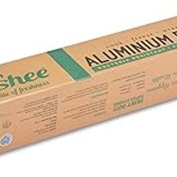 Freshee Heavy Duty 15m Aluminium Foil Roll for Food Packing Roti Wrapping 18 Micron Kitchen Foil Paper Pack of 1-image-77