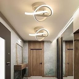 ELBME® Nordic LED Ceiling Light 18W, 110V Aluminum for Bathroom Bedroom Hotel B Warm Light | Home & Garden | Lamps, Lighting & Ceiling Fans | Chandeliers & Ceiling Fixtures-19