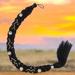 Special Braided Hair Parandi/Extension With Designes of Stones For Girls And Women-54