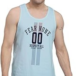 Pure Cotton Printed Motivational Quotes Vest for Men - Scoop Neck Vest, Sleeveless Vest-image-52