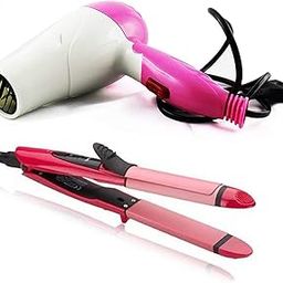 KEP Hair Dryer And 2 In 1 Hair Straightener Curler Combos Hair Styling Tools, Multi-30