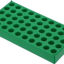 PATIKIL Vial Rack for 2ml Autosampler Vials, Vial Tray Holder 50-Well Stackable Test Tube Rack Vial Holder for Microcentrifuge Tubes, Green-picture-11