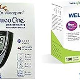 BG-03 Glucometer with 50 Strips and 100 Round Lancets Glucometer Lancets (100)-28