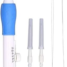 Prabhas Designs Thread and Work Punch Needle Embroidery Kit Blue Color, 3 Sizes, with Needle Threader & Embroidery Pen, DIY Craft Tools-picture-25
