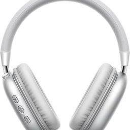 ZTOZ Wireless Earbuds On-Ear Bluetooth Adjustable 42 Hours Listening Time Volume Control, Gaming/Running/Sports Headphones for iPhone/Android/Samsung -Silver-image-70