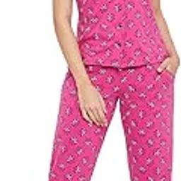 clovia Women's Cotton Night Suit-picture-7