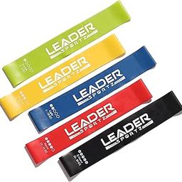 Leader Sportz Resistance Bands Mini Loop Hip Band Toning Exercise Band for Gym - Booty Belt Latex Band Thera Band Theraband for Fitness, Multicolor-image-15