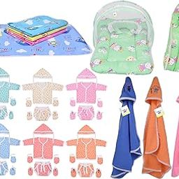 Toddylon 33 in 1 Baby Products All New Born Complete Daily Items | Gift Packs | Combos | Essentials Items | Hospital Kit | Baby Bed | Clothing Set (Multicolor, 0-6 Months)-image-38