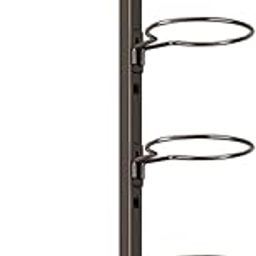 CALANDIS™ Football Holder Gift Bedroom Tool Room Basketball Ball Storage Rack Adhesive Black 93X18Cm | Other Sporting Goods-image-45