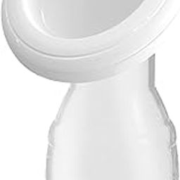 Silicone Breastfeeding Manual Breast Pump Milk Pump 100% Food Grade Silicone BPA PVC and Phthalate Free (Storage Bag 30)-image-9