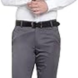 Men's Formal Trousers, Light Grey, Classic Fit (in, Numeric, 28, Regular, 40, MORPICH)-image-41