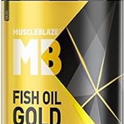 MuscleBlaze Omega 3 Fish Oil Gold (60 Capsules) | 1300mg Omega 3 with 500mg EPA & 400mg DHA | 3x Triple Strength Formula | No Fishy Aftertaste-16