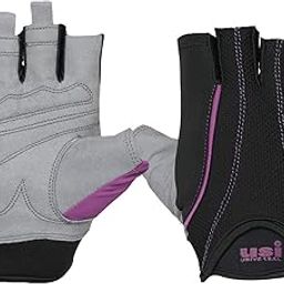 USI UNIVERSAL Gym Gloves, 733M Monarch Fitness Gym Gloves For Men & Women, Workout Powerlifting Gloves, Microfiber, Polyester, Elastane, Foam Construction (Small, Black/Purple)-image-52
