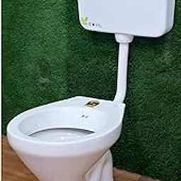 Clay Plus Premium One Piece Ceramic Western Floor Mounted One Piece Ceramic Western Toilet/Commode/European Commode Square With Soft Close Seat Cover For Toilets-image-43