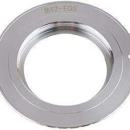 M42 Chips Lens Adapter Ring for Af Iii to Eos Ef Mount Emf Adaptor for Canon 550D 7D 5D -Silver-picture-15