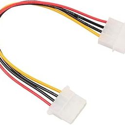 CALANDIS 4Pin IDE Male to Female M/F Power Supply Extension Cable 20Cm-73