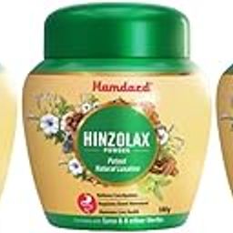 Hamdard Hinzolax Powder (Pack of 3) | Relieves Constipation & Indigestion | Regulates Bowel Movement | Maintains Liver Health - (Each - 100g)-image-6