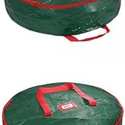 MERISHOPP 2X Wreath Storage Bag Christmas Ornament Xmas Decor Wreath Storage Container|Home & Garden|Household Supplies & Cleaning|Home Organization|Storage Bags-image-41