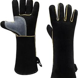 ARTISOUL® Welding Gloves Abrasion Resistant Premium Work Gloves For Fireplace Bbq Oven 16Inch | Tools | Safety & Protective Gear | Gloves & Pads-image-69