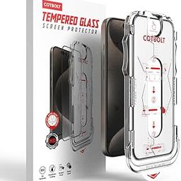 9H+ Glass Compatible With iPhone 12 & iPhone 12 Pro Full Screen Protector [Military Grade Shatterproof&Longest Durable] Screen Protector iPhone 12 & iPhone 12 Pro Tempered Glass Full Coverage-32