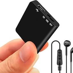 CAPOXO Slimmest Mini Digital Voice Activated Audio Recorder 64GB Inbuilt Memory with 750 Hours Recording Capacity and 30 Hours Battery Time After Single Charge, Metal Case, Voice Recording (64gb V R)-25