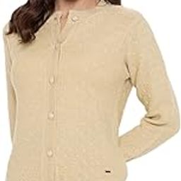 Acrylic Blend Stardust Women Full Sleeve Front Open Sweater-image-20