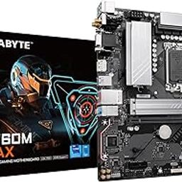 GIGABYTE Micro ATX B760M G Ax DDR5 Wi-Fi6 Motherboard, 2 RAM Slots, Gen4 Supported, 4 Sata Ports, HDMI, Display Port, Vga-15