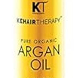 Kehairtherapy KT Professional Keratin Protein Pure Argan Oil Serum 100 ml For Repair Hair Damage, Gold, 1 count-image-4
