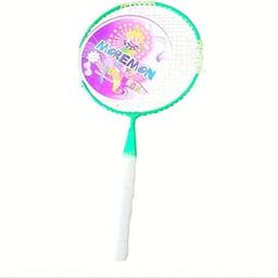 PUREFORCE Steel Badminton Racket Set with 1pc. Feather Shuttlecock (Multi)-Recommended for Kids only-image-9