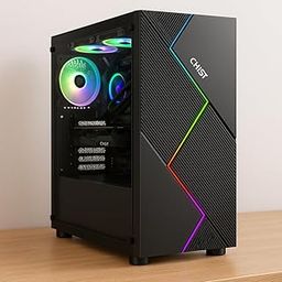 CHIST Workstation RYZEN 7 5700X (8 cores 16 Threads,DDR4 32GB Ram,1TB NVMe SSD, 650W PSU Liquid Cooler 3 RGB Fan Windows 11 Pro WI-FI Bluetooth) (RTX 4060 8GB DDR6)-18